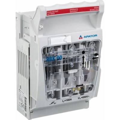 Apator Pojistkový odpínač RBK 00 pro /můstkové svorky 4-50 mm2/ 63-823256-011 - 63-823256-011