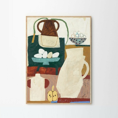 Moikka Plagát In the Kitchen at My Grandma by Aliya Abs 70x100