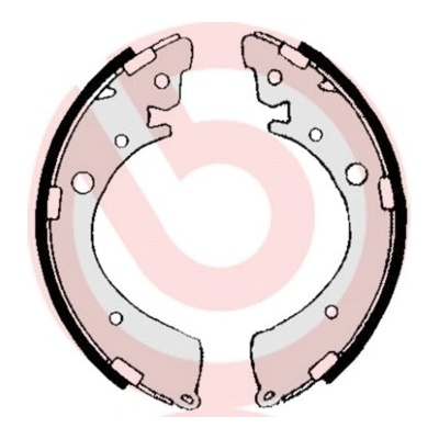 Sada brzdových čeľustí BREMBO S 28 506