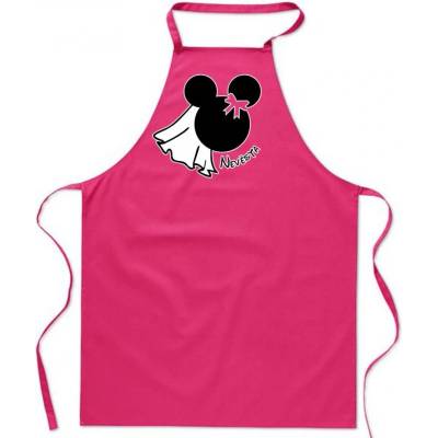 Povidlo.cz Zástěra Mouse Nevěsta Purpurová