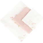 Sensillo Муселинови пелени Sensillo - Розови цветя, 3 размера, 3 броя (SILLO-099190) - baby