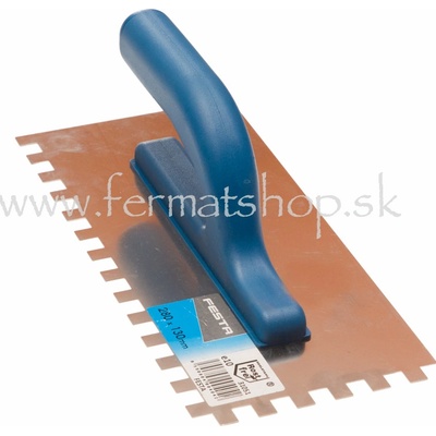 hladítko profi 280x130 nerez 10 zub. 1.31051