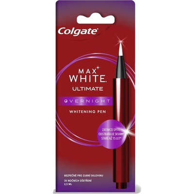 Colgate tužka na bělení zubů na noc, 2,5 ml