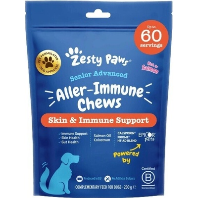 Zesty Paws Senior Advanc.Allergy&Immune Chews 60 ks
