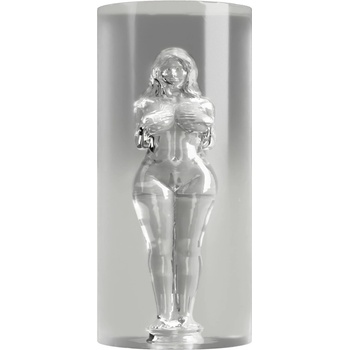 STROKER Female Shaped Tunnel Masturbator Transparent