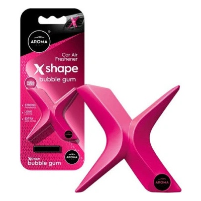 Aroma Car X SHAPE BUBBLE GUM
