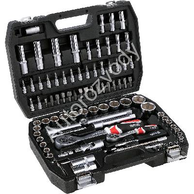 YATO Gola sada 1/2", 1/4" + příslušenství 94 ks YT-1268