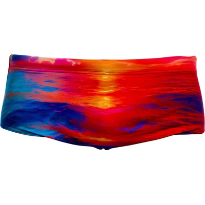 Funky Trunks Мъжки бански слипове Funky Trunks Sidewinder Trunks Swim brief - Sunset Delight - размер 3 (EU) (050-2124-1511)