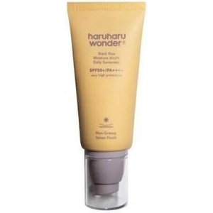 Haruharu Слънцезащитен крем за лице с черен ориз, Haruharu Black Rice Moisture Airyfit Sunscreen Cream Face SPF50 50ml