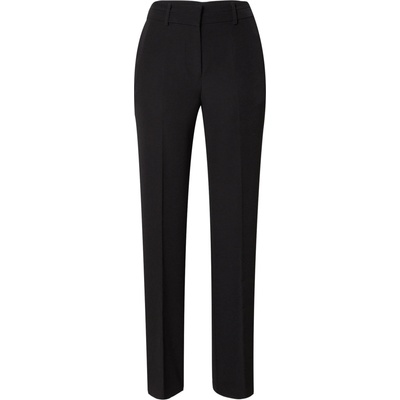Y. A. S Панталон с ръб 'Bluris' черно, размер XS