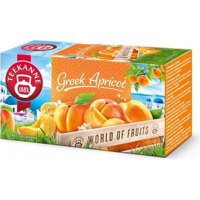 TEEKANNE ovocný čaj Greek Apricot 20 x 2,25 g