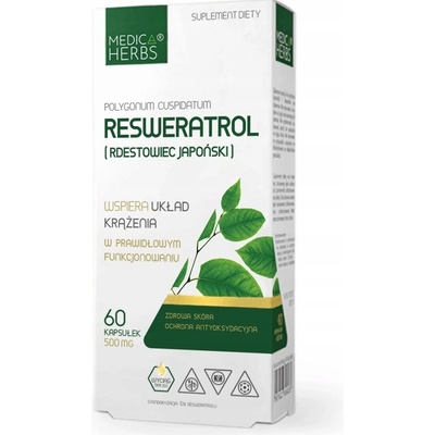 Medica Herbs Resveratrol 500 mg 60 kapsúl