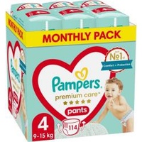 Pampers Premium Care Pants 4 Maxi 9-15 kg 114 db Pampers Premium Care Pants 4 Maxi 9-15 kg 114 db