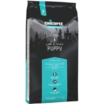 Dog Holistic Puppy - Пълноценна суха храна за подрастващи кучета с агнешко месо и картофи, 12 кг