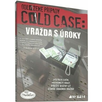 ThinkFun Odložené prípady: Vražda s úrokmi