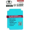 Oddělovače na karty Standard Size zelená