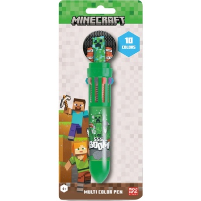 Pyramid International Viacfarebné pero Minecraft - 10 farieb