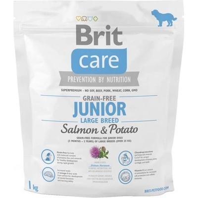 Brit Care Junior Large Breed Losos & zemiaky 1 kg