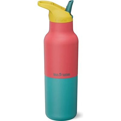 Klean Kanteen termoláhev Rise Vac Classic 16oz w Flip Seal Cap Cayenne Kaleidoscope 473 ml