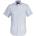 Gant Риза с къс ръкав Gant Regular Fit Striped Classic Oxford Short Sleeve Shirt - Light Blue