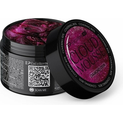 Excellent Pro stavební gel Cloud Mousse Diamond Diva 15g