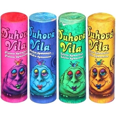 dýmovnice DUHOVÁ VÍLA sada 4 ks