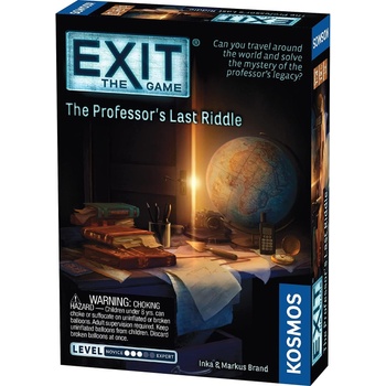 Kosmos Настолна игра Exit: The Professor’s Last Riddle - Кооперативна