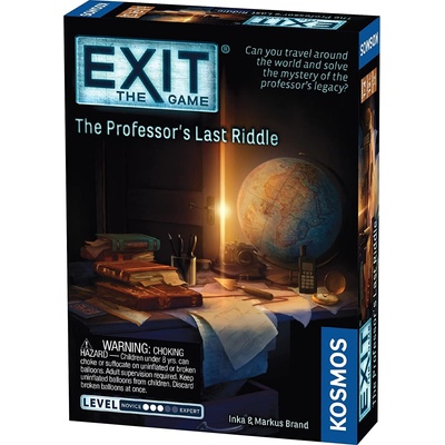Kosmos Настолна игра Exit: The Professor’s Last Riddle - Кооперативна