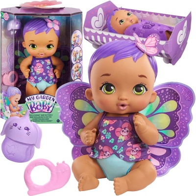 Mattel My Garden Baby miminko 1.fialový motýlek