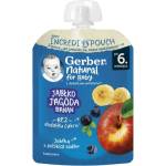Gerber Пауч Ябълка, Боровинка и Банан 80г