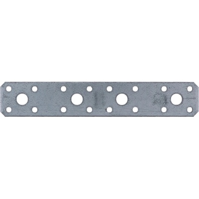 Plochá spojka 200 x 35 x 2,5 mm, pozink, diery ø 5/11 mm