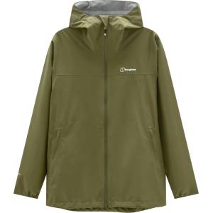 Berghaus Дамско водоустойчиво яке Berghaus Women's Deluge Pro 3.0 Jacket Waterproof jacket - Cheviot Green - размер 10 (UK) (102-3552-0512)