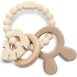 Lorelli Premium СИЛИКОНОВА ГРИЗАЛКА С БУК ЗАЙЧЕ natural beige (10210850005)