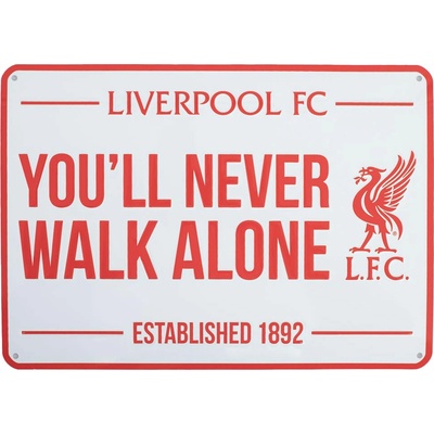 Fan-shop Plechová cedule LIVERPOOL FC YNWA Large