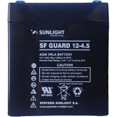 Sunlight Акумулаторна батерия Sunlight SF Guard 12V, 4.5Ah