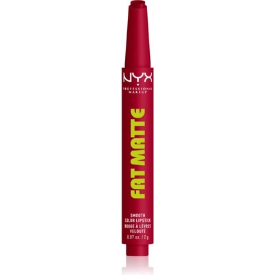 NYX Cosmetics Fat Matte балсам за устни с матиращ ефект Scarlet Snuggles 2 гр