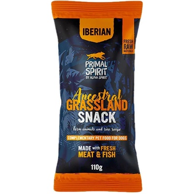Primal Spirit Dog Iberian Snack Ancestral Grassland 110 g