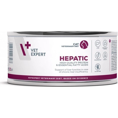VetExpert VD 4T Hepatic Cat 100 g