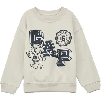 GAP Logo ACT Crew biela čierna