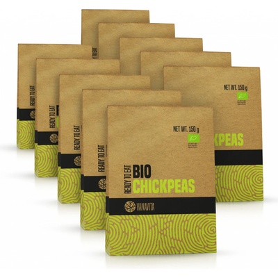 VanaVita BIO Cícer Ready to eat 10 x 150 g