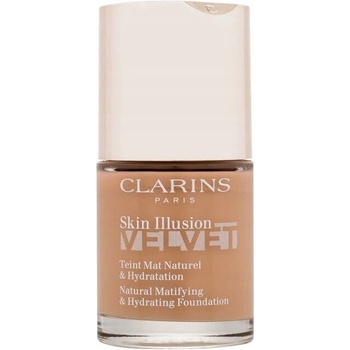 Clarins Skin Illusion Velvet Tekutý make-up s matným finišem s vyživujícím účinkem 112C 30 ml