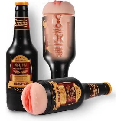 Мастурбатор, вагина в бирена бутилка - Masturbator Beer Bottle (SQ-MA70018)