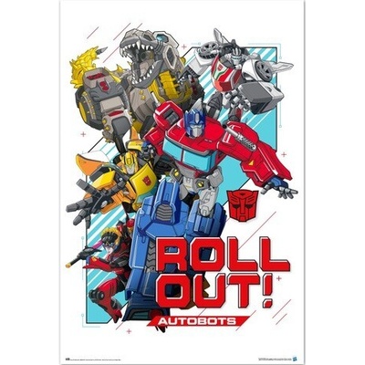 Plagát, Obraz - Transformers - Roll Out, 61 × 91.5 cm