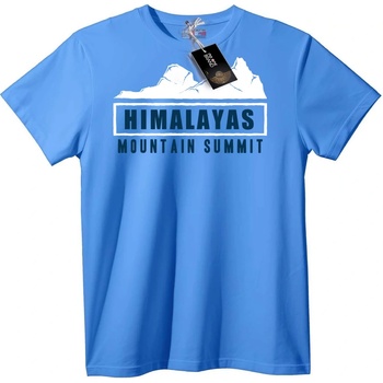NOONEBRAND Тениска Връх Хималаи - S, Black