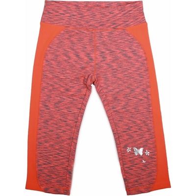 Wolf dívčí funkční 3/4 legíny oranžová