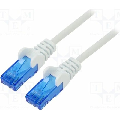 Goobay 79194 Patch U/UTP Kat: 6a RJ45 vidlice z obou stran lanko Cu