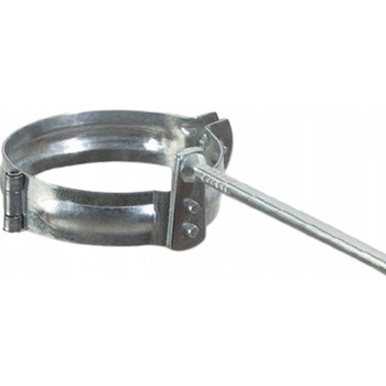 Gutta objímka FeZn stříbrná 100 mm