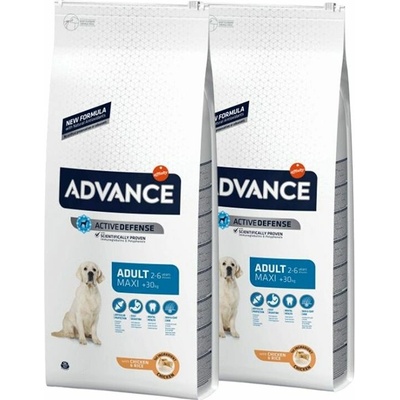 Advance Dog Maxi Adult 2 x 14 kg