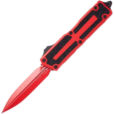 Microtech SCARAB II GEN III D/E STANDARD CERAKOTE RED BLACK HARDWARE 1280-1RD-C5Z4