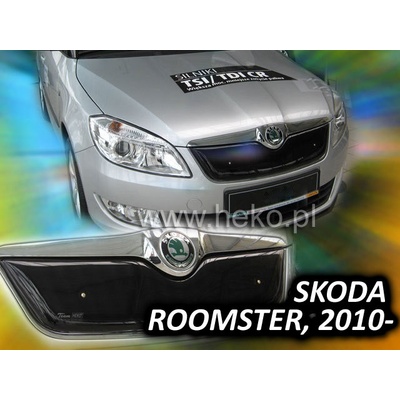 Zimná clona masky horného chladiča - Škoda Roomster, 2010-15 / po facelifte